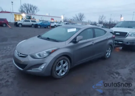 2016 Hyundai Elantra Value Edition из США, поврежденный, VIN 5NPDH4AE9GH679405